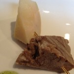 カンブーザ - 前菜（筍と豚肉）