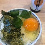 中華そば 四つ葉 東松山臨時店舗 - 玉子かけごはん