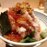 日本橋海鮮丼 つじ半 - ぜいたく丼　松　2000円