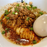 麺屋 しん蔵 - 汁なし坦々麺 750円 辛さ痺れマシマシ