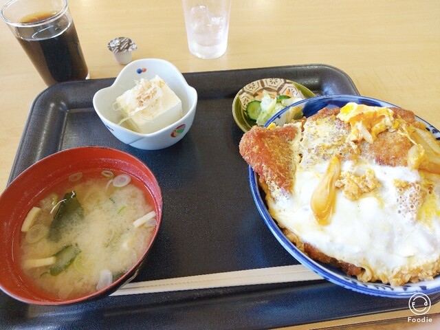 坂本ドライブイン 会津坂本 かつ丼 かつ重 食べログ
