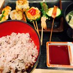 雲仙 - 料理写真:十穀米か白米を選べる。