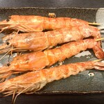 Salt-grilled red shrimp (1 piece)