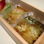 Oryouri Kyoumachi Mantani - ［テイクアウト］天皇の料理番トリビュート弁当２段　アップ　　#コロナウイルスに負けない宣言 #越前テイクアウト