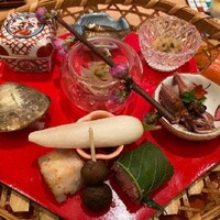 寿司英 - 宝石箱のような前菜