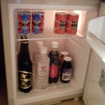 フラノ寶亭留 - 冷蔵庫のドリンクはフリーで補充もOK・・・