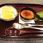 馬車道 大かわ - 甘味3種