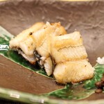 粋京 - 関西風 鰻の白焼　実山椒と花山椒の佃煮添え