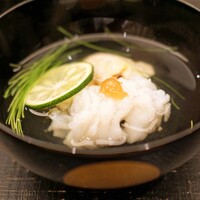 粋京 - 鱧と河豚の白子のお椀