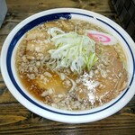 手打ちラーメン 森清 - チャーシュー腹脂ラーメン！久しぶり！元気にしてたかい？