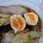 中華そば さわ - 味玉
