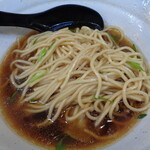 中華そば さわ - この細さにしてインパクトあり