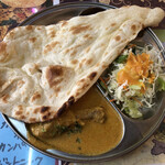 南印度ダイニング - チキンカレーセット