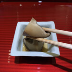 銀座 結絆 - 原木椎茸の当座煮