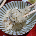 銀座 結絆 - 太刀魚トリュフごはん