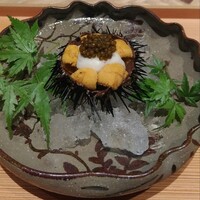 肉屋 田中 - 雲丹とキャビア