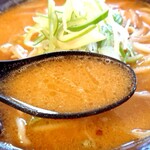 らーめん 味源 - オロチョン《半ラーメン》【May.2020】