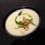 フラノ寶亭留 - 自家菜園越冬北あかりのポタージュ