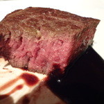 フラノ寶亭留 - 上質な赤身のお肉です・・・