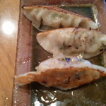 ハルコロ - 行者にんにくの餃子…2つ食べちゃいました♪