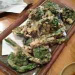 ハルコロ - こごみの天ぷら