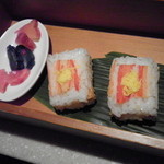 フラノ寶亭留 - かに寿司でした・・・