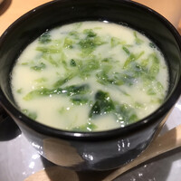魚河岸 次郎松 - 次郎松御前３８００円。茶碗蒸し。味がない。。。