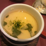 福山ニューキャッスルホテル ビアホール - 茶椀蒸し