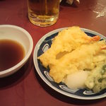 福山ニューキャッスルホテル ビアホール - 天ぷら