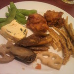 福山ニューキャッスルホテル ビアホール - （適当に盛ってみました）