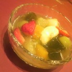 福山ニューキャッスルホテル ビアホール - フルーツポンチ