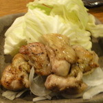 炭焼巧房　源 - 鶏とろ（肩肉）の柚子胡椒焼