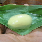 炭焼巧房　源 - 葛饅頭？カスタード餡