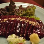 焼肉 静龍苑 - レバ刺し