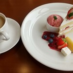 並木カフェ メタセコイア - ケーキセット