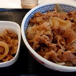 Yoshinoya - 肉だく牛丼(491円＋税)