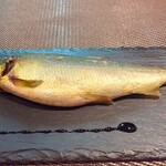 Abats. - 天然と聞いてびっくり　このサイズの天然鮎にはなかなかお目にかかれません