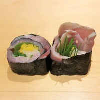 鮨 はしもと - シメサバの海苔巻き