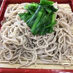 そば処 和 - 十割ニラ蕎麦アップ♡