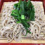 そば処 和 - 二八ニラ蕎麦アップ♡