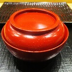 鮨旬美西川 - 毛ガニと ホタテのカルカン饅頭。　　　　　2020.05.30