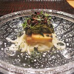 鮨旬美西川 - 鮑うどん。　　　　　2020.05.30