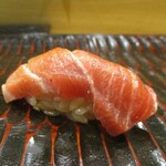 鮨旬美西川 - 大トロ。　　　　　2020.05.30