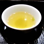 鮨旬美西川 - 口直し：山葵の吸い物。　　　　　2020.05.30