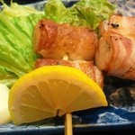 炉ばた 一平 - ウインナーベーコン