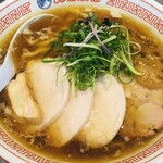 ソラノイロ ARTISAN NOODLES - ラーメン 大盛り＋鶏胸肉チャーシュー