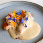 レストラン オオツ - 2020.6 仏ブルターニュ産オマールブルー オマール頭のソース