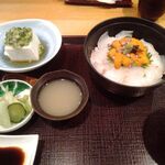 双寿 - 雲丹・平目丼