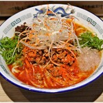 タナカタロウ - 汁無し担々麺 850円　こくまろ＆たっぷりボリューム！