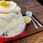 サカノウエカフェ - 氷蜜花　1,400円